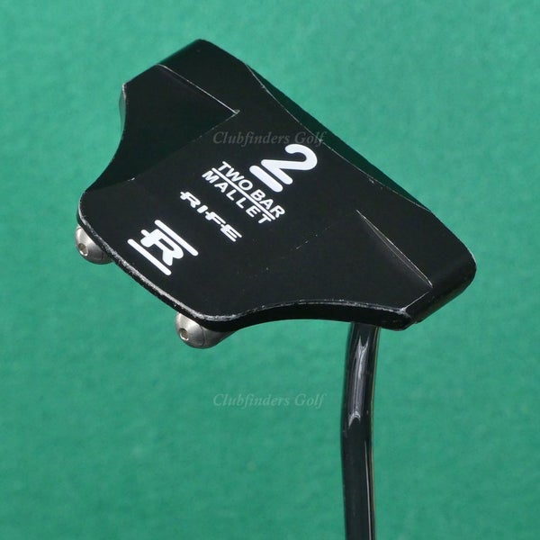 Guerin Rife Two Bar Mallet Double-Bend 35" Putter Golf Club