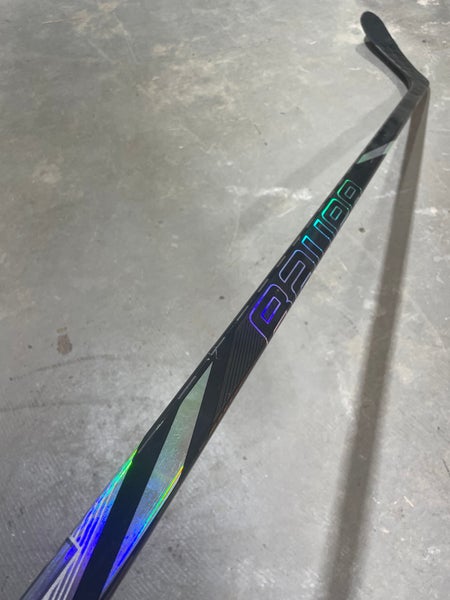 Dressed BAUER Nexus Tracer Used Pro Stock Hockey Stick Grip P28 77 Flex Left 5683