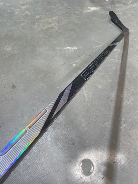 Dressed BAUER Nexus Tracer Used Pro Stock Hockey Stick Grip P28 77 Flex Left 5705