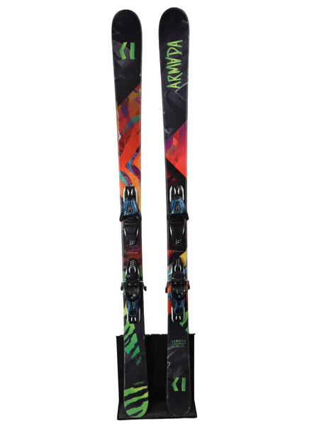 USED 2023 Armada ARV 84 Skis 170cm with Salomon 10 Bindings