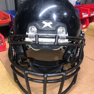 USED XENITH X2E+ YOUTH FOOTBALL HELMET - LARGE - BLACK