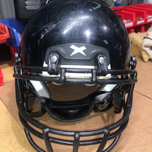 USED XENITH X2E+ YOUTH FOOTBALL HELMET - LARGE - BLACK