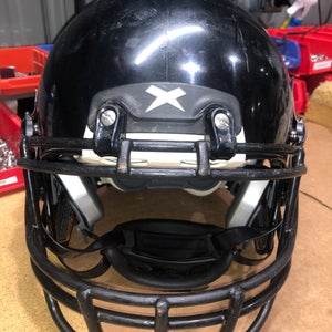 USED XENITH X2E+ YOUTH FOOTBALL HELMET - LARGE - BLACK