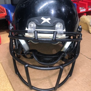 USED XENITH X2E+ YOUTH FOOTBALL HELMET - LARGE - BLACK