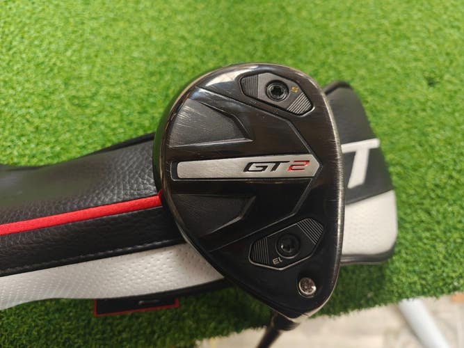 Titleist GT2 3 Hybrid 3H 18 Degree Stiff Flex Tensai Black 85 w Headcover