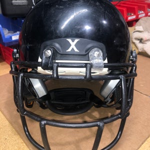 USED XENITH X2E+ YOUTH FOOTBALL HELMET - LARGE - BLACK
