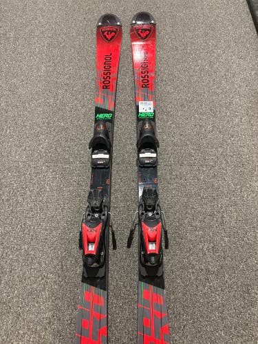 Unisex Rossignol Hero Athlete SL Pro 142 cm Racing Skis (Used)