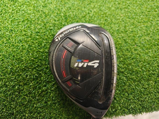 Taylormade M4 4 Hybrid 4H 22 Degree Stiff Flex Atmos 7S Graphite