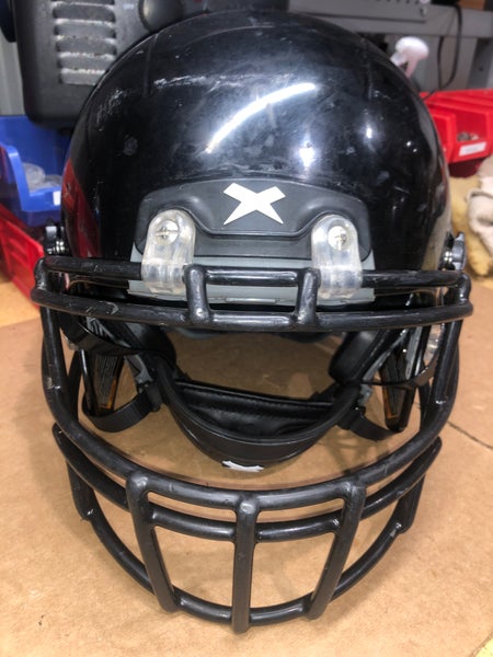 USED XENITH X2E+ YOUTH FOOTBALL HELMET - XL- BLACK