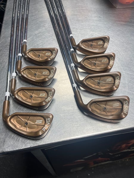 Men's 1996 Ping ISI Beryllium Copper Iron set