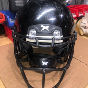 USED XENITH X2E+ ADULT FOOTBALL HELMET - XL- BLACK