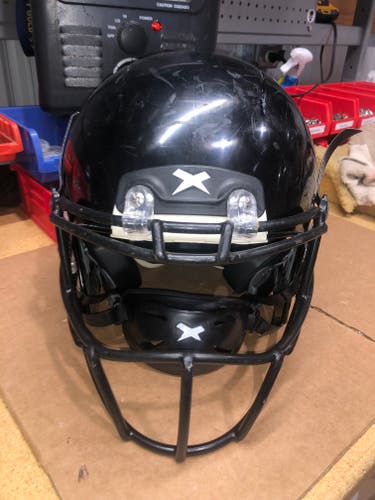USED XENITH X2E+ YOUTH FOOTBALL HELMET - XL- BLACK