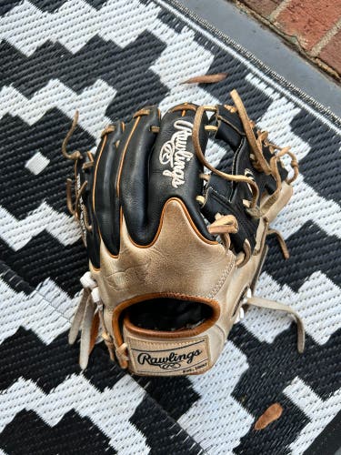 Rawlings Heart of the Hide RH Infield Baseball Glove 11.5" (Used)
