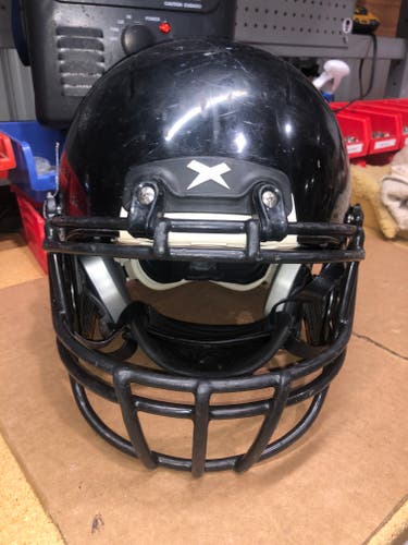 USED XENITH X2E+ YOUTH FOOTBALL HELMET - XL- BLACK