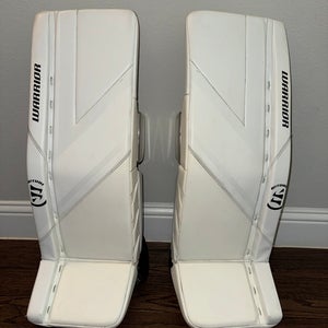 30" Warrior Ritual G6 E+ Goalie Leg Pads, Junior
