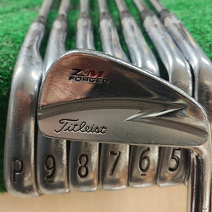 Titleist ZM Forged Golf Iron Set 3-PW Stiff  Flex Steel Shaft Project X 6.0