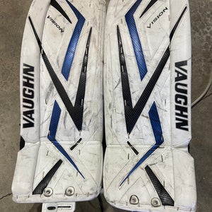 27" Vaughn Vision 9200 Goalie Leg Pads (Used)