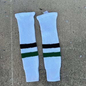 White Senior CCM Socks (Used)