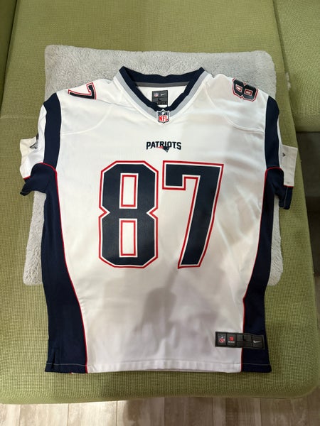 NFL Patriots Rob Gronkowski Large Boys Nike Jersey (Used)