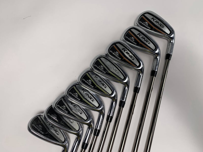 Cobra KING Oversize Iron Set 4-PW+GW+SW Recoil ES 460 F3 Regular Graphite RH