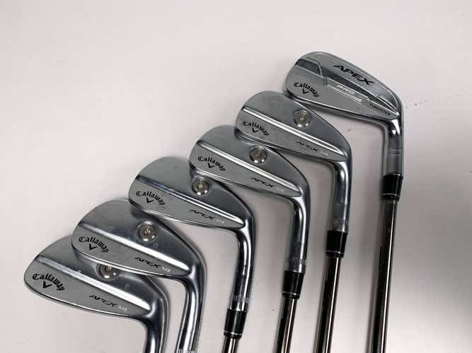 Callaway Apex MB 21 Iron Set 5-PW UST Mamiya Recoil ESX 460 F3 Regular RH