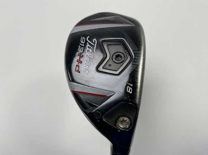 Titleist 913 HD 2 Hybrid 18* AeroTech SteelFiber i95 Stiff Graphite Mens RH