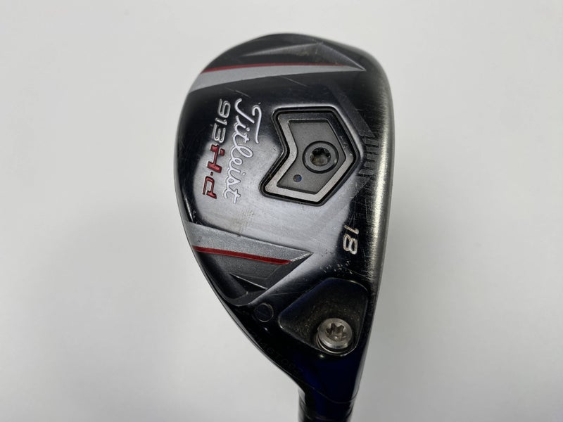 Titleist 913 HD 2 Hybrid 18* AeroTech SteelFiber i95 Stiff Graphite Mens RH