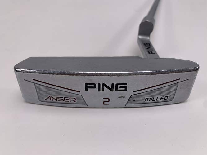 Ping Anser Milled 2 Putter 35" SuperStroke Tour 3.0 Black Dot Mens RH
