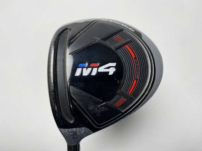 TaylorMade M4 3 Fairway Wood 15* Fujikura Atmos 5A Senior Graphite Mens LH