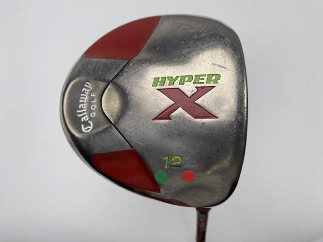 Callaway Hyper X Driver 12* Fujikura Fit On X Ladies Graphite Womens RH Dent