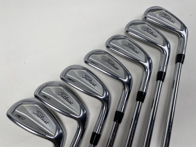 Titleist 718 CB Iron Set 4-PW NS Pro Modus 3 Tour 120 Extra Stiff Steel Mens RH