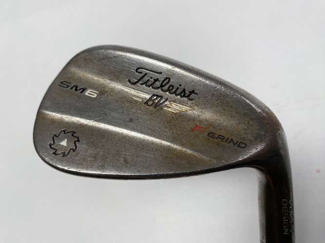 Titleist Vokey SM6 Raw Gap Wedge GW 50* 12F Tour Extra Stiff RH