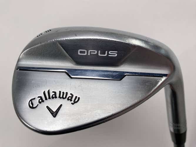 Callaway Opus Brushed Chrome Wedge 58* 10 Project X Catalyst Wedge Graphite RH