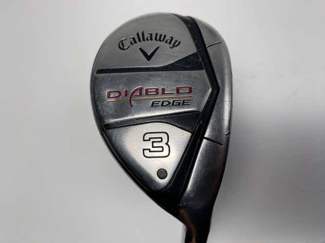 Callaway Diablo Edge Tour 3 Hybrid 21* 75g Stiff Graphite Mens RH