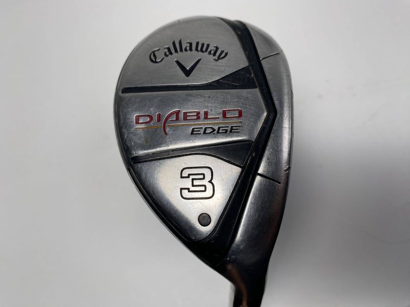 Callaway Diablo Edge Tour 3 Hybrid 21* 75g Stiff Graphite Mens RH