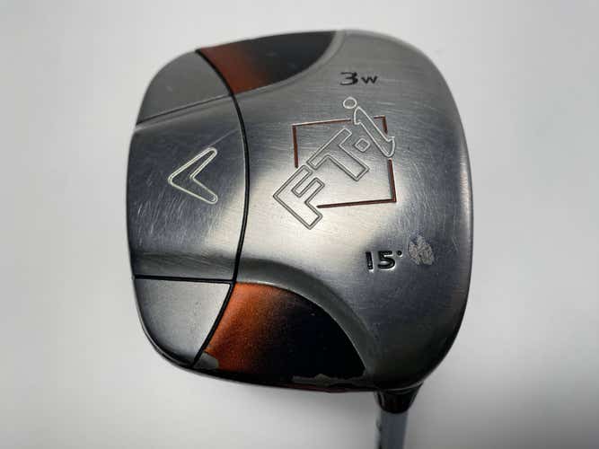Callaway FT-i Squareway 3 Fairway Wood 15* Fujikura Fit On M Regular RH