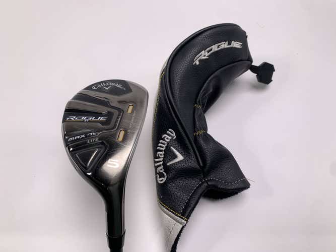 Callaway Rogue ST Max OS Lite 5 Hybrid 25* Cypher Forty 4.0 40g Ladies RH HC