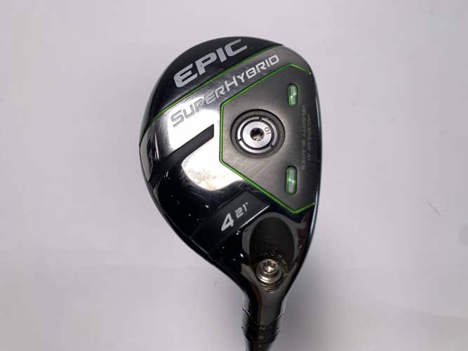 Callaway EPIC Super 4 Hybrid 21* AeroTech Steelfiber fc65 F2 Senior RH