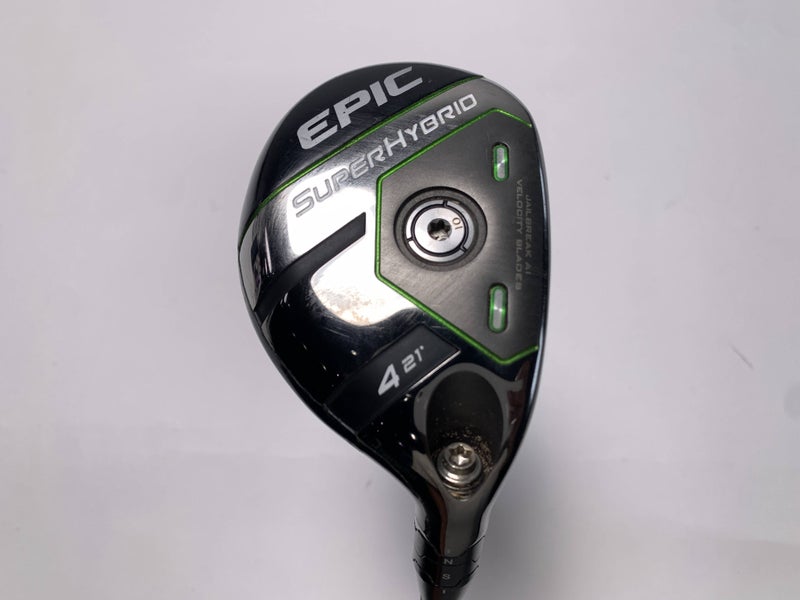 Callaway EPIC Super 4 Hybrid 21* AeroTech Steelfiber fc65 F2 Senior RH