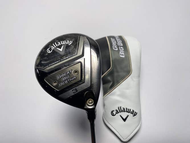 Callaway Great Big Bertha 23 3 Fairway Wood 15* EvenFlow 4.0 45g Ladies RH HC
