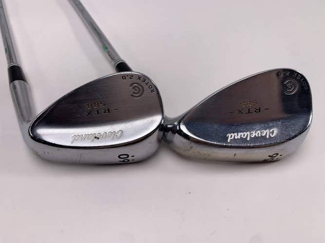 Cleveland 588 RTX 2.0 Tour Satin Wedge Set 56* 60* DG Wedge Steel Mens RH