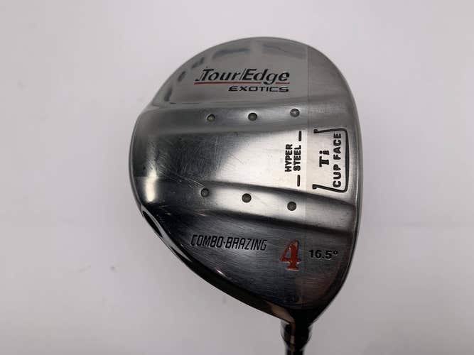 Tour Edge Exotics 4 Fairway Wood 16.5* Fujikura High Launch System 66g Mens RH