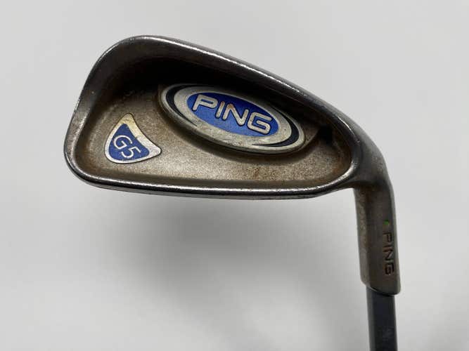 Ping G5 Single 6 Iron Green Dot 2* Up TFC 100 I Regular Graphite Mens RH