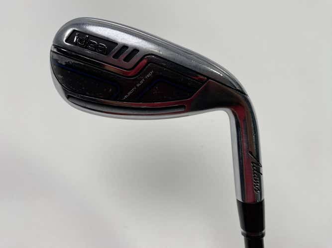 Adams Idea 2014 Single 7 Iron Grafalloy Adams Idea 55g Senior Graphite Mens RH