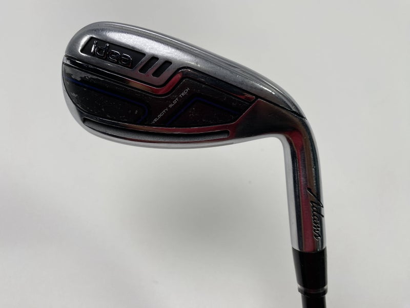 Adams Idea 2014 Single 7 Iron Grafalloy Adams Idea 55g Senior Graphite Mens RH