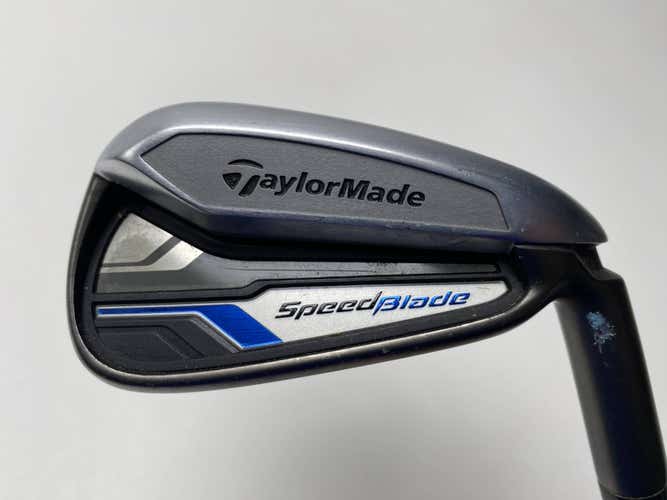 TaylorMade Speedblade Single 6 Iron VeloxT 65g Regular Graphite Mens RH