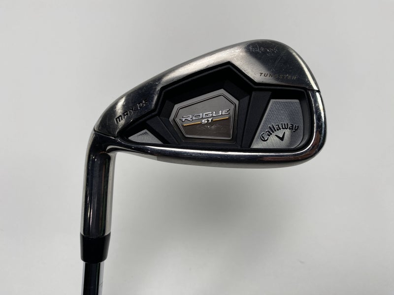 Callaway Rogue ST Max OS Single 7 Iron Elevate MPH 85g Regular Steel Mens LH