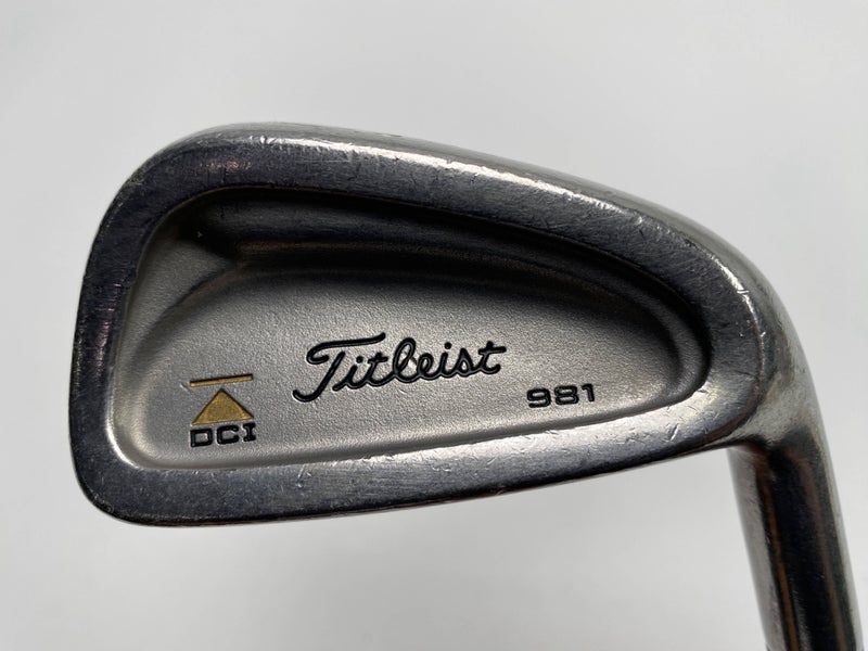 Titleist DCI 981 Single 6 Iron Tri-Spec Regular Steel Mens RH