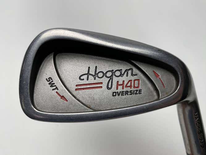 Ben Hogan H-40 Oversize Single 6 Iron Apex Stiff Graphite Mens RH