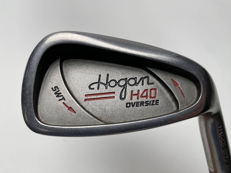 Ben Hogan H-40 Oversize Single 6 Iron Apex Stiff Graphite Mens RH